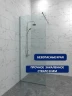 Душевая перегородка ARAGUT Walk-In 80х200 Щ0000074497 профиль Хром стекло прозрачное