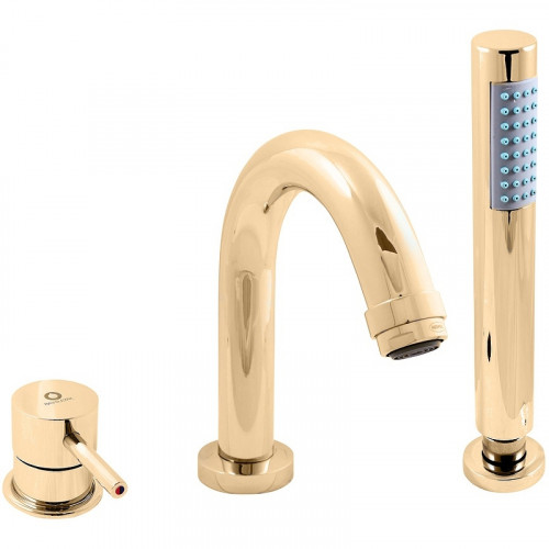 Смеситель на борт ванны Rav Slezak Seina SE962.5YZ Золото латунь