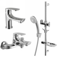 Комплект смесителей Lemark Plus Shape LM1780C Хром латунь