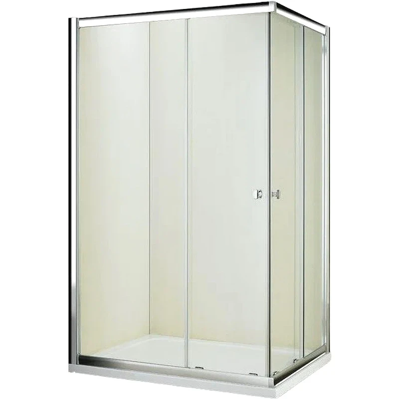 Душевой уголок WeltWasser WW200 QS22 120x90 10000001231 профиль Хром стекло прозрачное