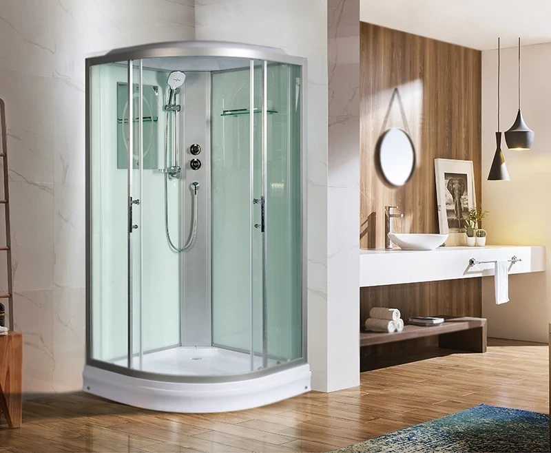 Душевая кабина WeltWasser WW500 Werra 1002 100x100 10000003227 профиль Хром стекло прозрачное