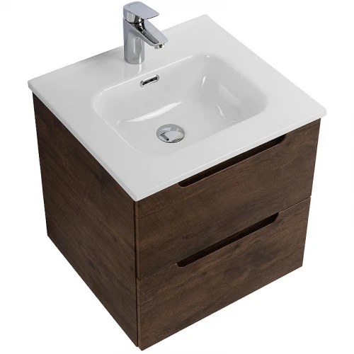 Тумба под раковину BelBagno Etna 50 ETNA-500-2C-SO-RW подвесная Rovere Moro МДФ / ЛДСП