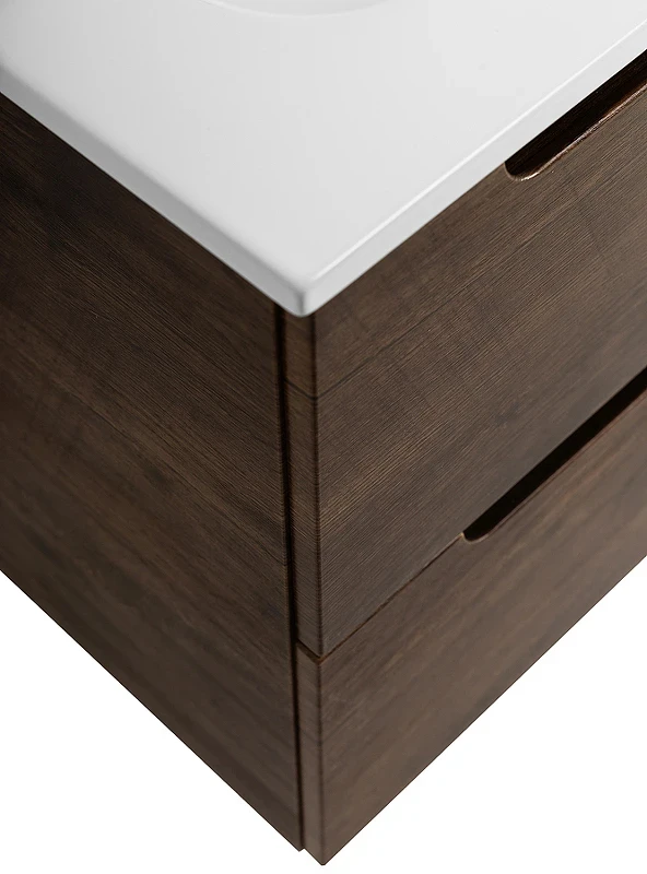 Тумба под раковину BelBagno Etna 50 ETNA-500-2C-SO-RW подвесная Rovere Moro МДФ / ЛДСП