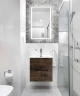 Тумба под раковину BelBagno Etna 50 ETNA-500-2C-SO-RW подвесная Rovere Moro МДФ / ЛДСП