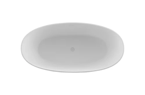Ванна из искусственного камня Vincea 160х75 VBT-4S06-1600MW цвет Белый матовый