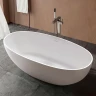 Ванна из искусственного камня Vincea 160х75 VBT-4S06-1600MW цвет Белый матовый