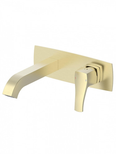 Смеситель для раковины Wonzon &amp; Woghand Flex WW-88869072-BG цвет Брашированное золото