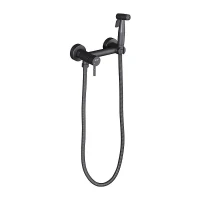 Гигиенический душ со смесителем Frap F7503-9 цвет Оружейная сталь