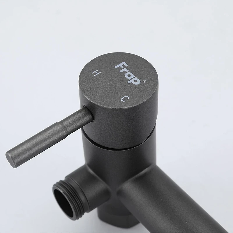 Гигиенический душ со смесителем Frap F7503-9 цвет Оружейная сталь