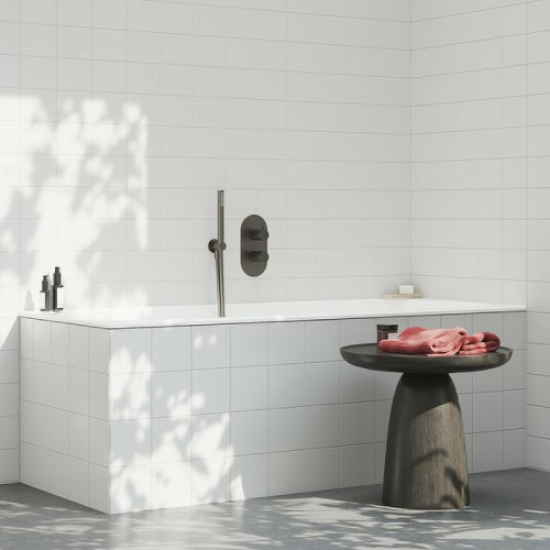 Смеситель для душа Ravak Espirit ES 063.20GB.O2 X070323 с термостатом Графит латунь встраиваемый