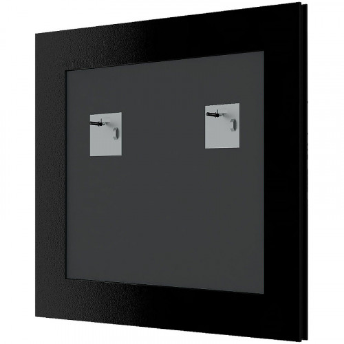 Зеркало Evoform Definite 74х74 BY 3232 в багетной раме - Виньетка состаренное серебро 56 мм стекло