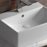 Раковина Ceramicanova Element 50 CN6040 Белая фарфор накладная