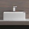 Раковина Ceramicanova Element 50 CN6040 Белая фарфор накладная