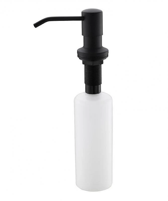 Дозатор для моющего средства Emar Quartz ЕД-401D цвет Black