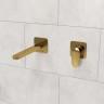 Смеситель для раковины WasserKRAFT Neckar A2151.279 Золото глянцевое латунь встраиваемый