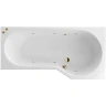 Акриловая ванна Excellent Be Spot 160x80 R WAEX.BSP16.SOFT.BR с гидромассажем