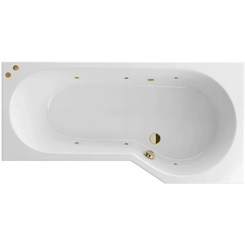 Акриловая ванна Excellent Be Spot 160x80 R WAEX.BSP16.SOFT.BR с гидромассажем