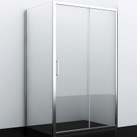 Душевой уголок WasserKRAFT Main 110x90 41S15 профиль Серебристый стекло прозрачное