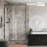 Душевой уголок WasserKRAFT Main 110x90 41S15 профиль Серебристый стекло прозрачное