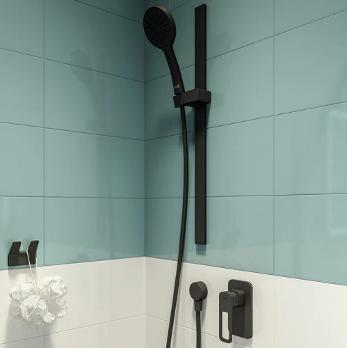 Смеситель для душа Iddis Slide SLIBL00i66 Черный матовый