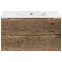 Тумба под раковину Vincea Mia Slim 90 VMC-2MC900S1VO подвесная V.Oak МДФ / ЛДСП