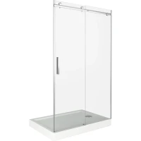 Душевая дверь в нишу Good Door Galaxy WTW-150-C-CH 150 профиль Хром стекло прозрачное