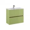 Тумба под раковину Art&Max Elegant 60 AM-ELEGANT-600-2C-SO-MN-P подвесная цвет Мята