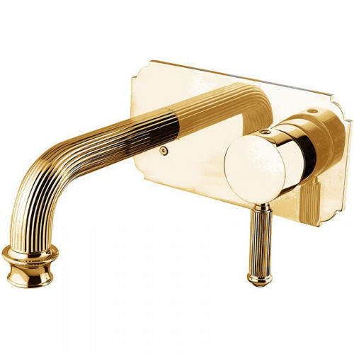 Смеситель для раковины Cezares Olimp BLSM2-L OLIMP-BLSM2-03/24-L Золото 24 карат латунь встраиваемый