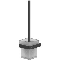 Ершик для унитаза Whitecross Cubo black CU2470BL Черный матовый