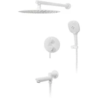 Душевая система Hansberge Nordic H6099WW Белая