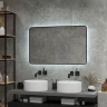 Зеркало Art&Max Siena 100 AM-Sie-1000-700-DS-F с подсветкой с бесконтактным выключателем