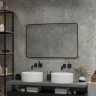 Зеркало Art&Max Siena 100 AM-Sie-1000-700-DS-F с подсветкой с бесконтактным выключателем