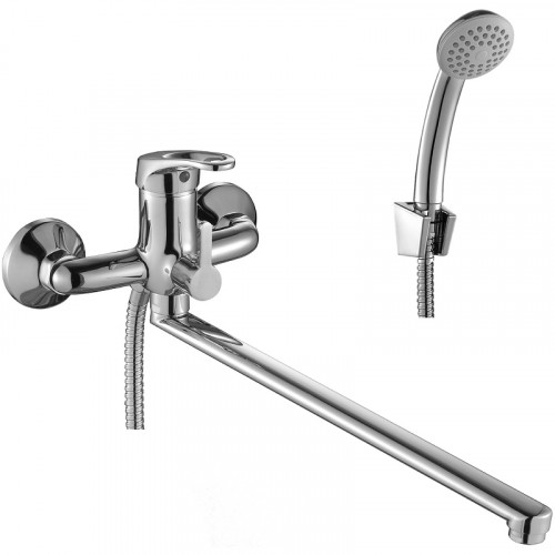 Смеситель для ванны Rossinka B35-32 универсальный