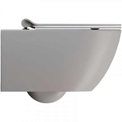 Унитаз GSI Pura 881505 подвесной Tortora opaco без сиденья фаянс подвесной