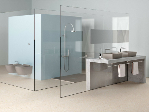 Унитаз GSI Pura 881505 подвесной Tortora opaco без сиденья фаянс подвесной