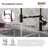 Смеситель для кухни Iddis Grange GRABLFLi05 Черный матовый