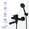 Смеситель для ванны Ceruttispa Овидио (Ovidio) VMB CT12084 12084 цвет Черный матовый