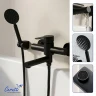Смеситель для ванны Ceruttispa Овидио (Ovidio) VMB CT12084 12084 цвет Черный матовый