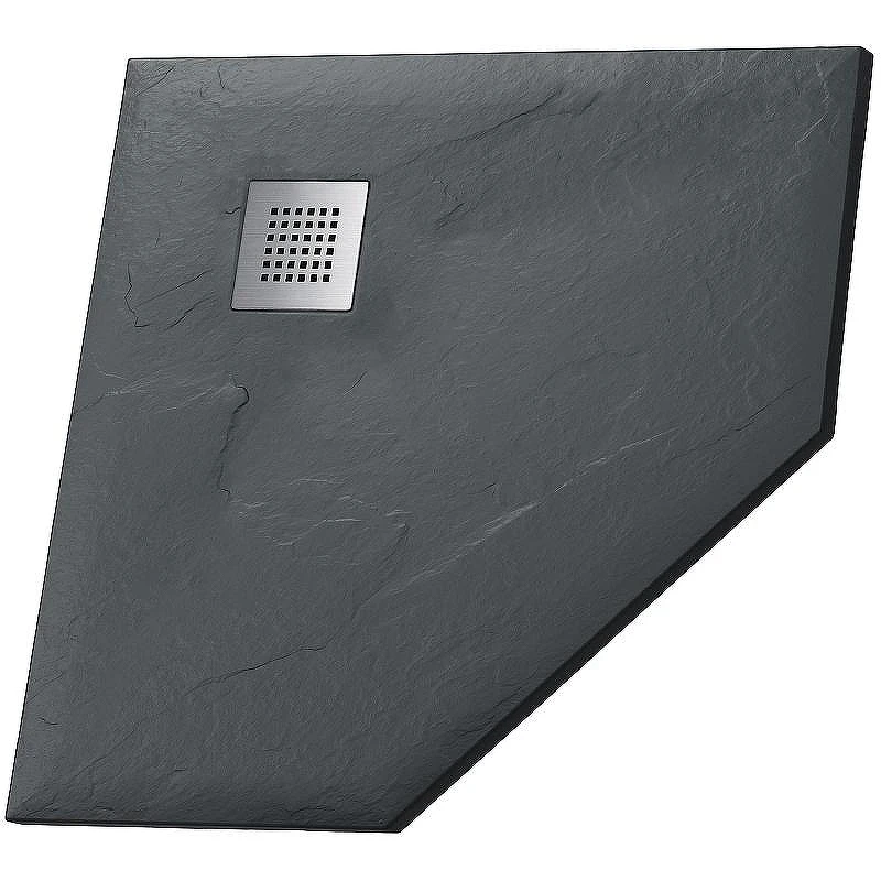 Душевой поддон из искусственного камня Grossman Strong 90x90 GR-S29090D Графит