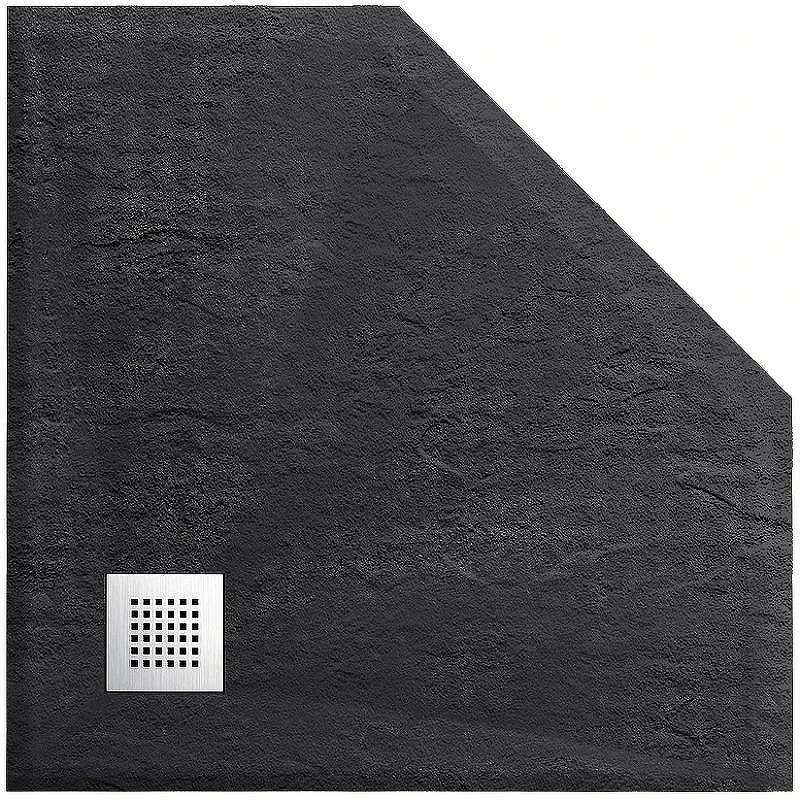 Душевой поддон из искусственного камня Grossman Strong 90x90 GR-S29090D Графит