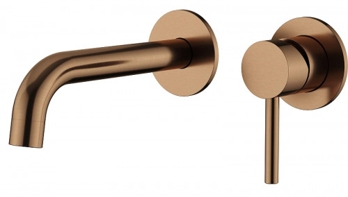 Смеситель для раковины Knotlor Eclipse SS-25/RB цвет Бронза