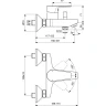 Комплект смесителей Ideal Standard Esla BC264AA Хром