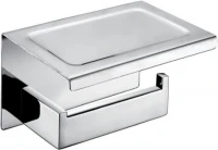 Держатель туалетной бумаги AltroBagno Aperto 080907 Cr с полкой цвет хром