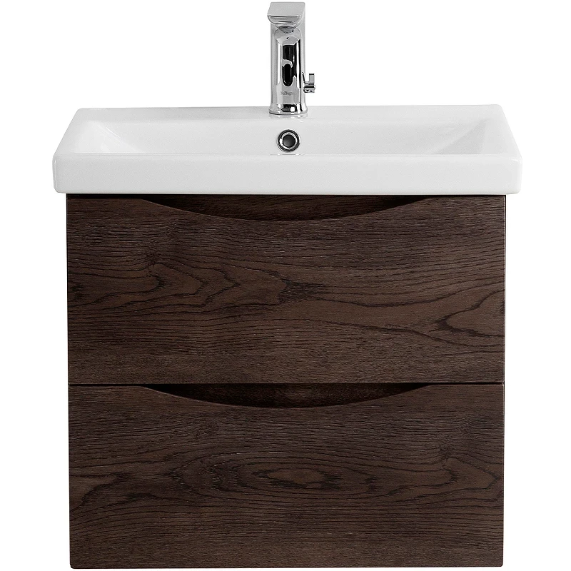 Тумба под раковину BelBagno Marino-Cer 60 MARINO-CER-600-2C-SO-RNG-P подвесная Rovere Nature Grigio МДФ / ЛДСП