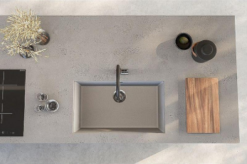 Кухонная мойка Alveus Granital Omni 40 Concrete G81 750x450x198 1150059 Серая