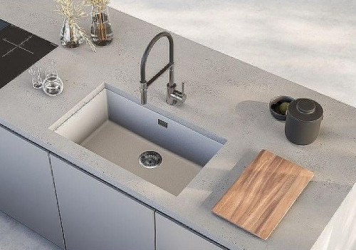 Кухонная мойка Alveus Granital Omni 40 Concrete G81 750x450x198 1150059 Серая