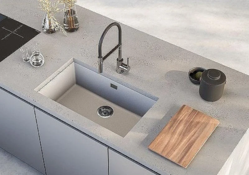 Кухонная мойка Alveus Granital Omni 40 Concrete G81 750x450x198 1150059 Серая