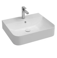 Раковина накладная Isvea Sott'Aqua 61 10SQ51061 цвет Белый