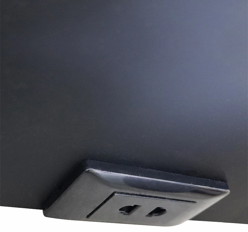 Зеркальный шкаф Континент Mirror Box black Led 80 МВК052 с подсветкой Черный МДФ / ЛДСП, стекло
