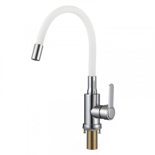 Смеситель для кухни Savol S-3002A02 цвет Хром Белый